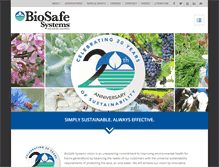 Tablet Screenshot of biosafesystems.com